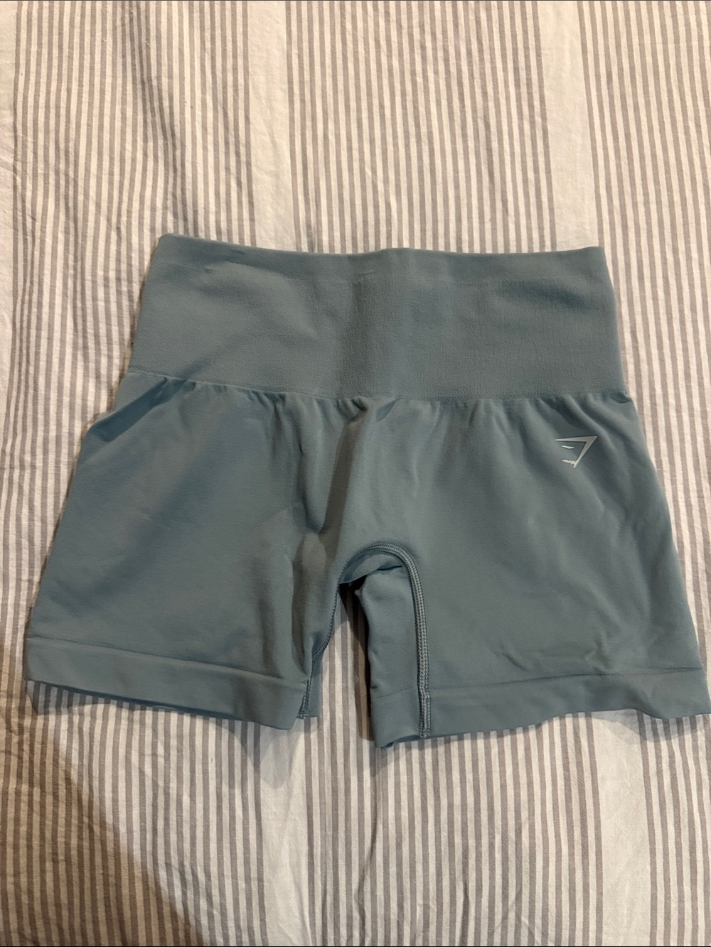 Gymshark High-Waist Seamless Shorts - Teal